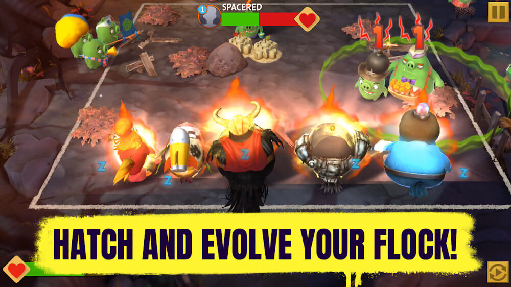 Angry Birds Evolution Apk Mod Dano alto