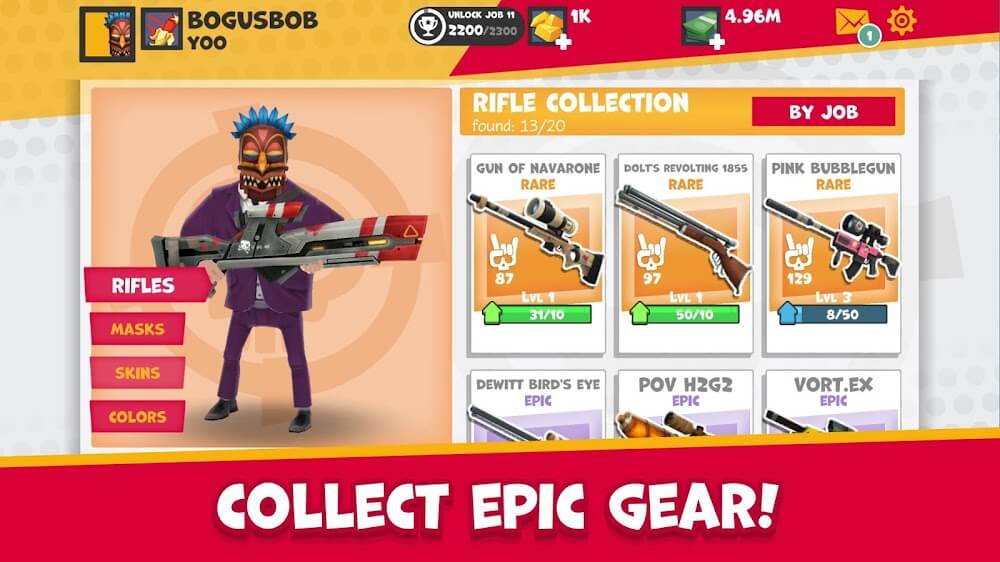 Snipers vs Thieves Mod Munição Infinita